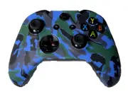 Silicone Cover For XBOX ONE Controller Skin Case Blue Camo