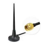 3dBi 4G LTE Modem Antenna,SMA Male Magnetic Base for Cell Phone Signal Booster