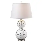 Springdale Lighting 2 Light Encore Table Lamp, Polished Nickel - PT13273