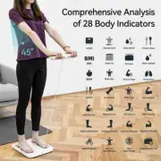 New Electrode Scale Bioimpedance Electronic Digital Weight Balance FatBody Scale