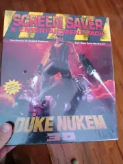 Duke Nukem 3D screen Saver & Entertainment Pack Sealed