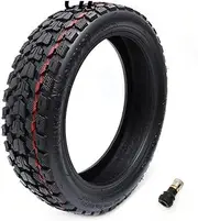 8.5 Inch Vacuum Off Road Tire Compatible With Xiaomi Electric Scooter M365 1S Pro Pro2 Kickscooter 8.5 * 2 50/75-6.1 Tubeless Tyre With Valve(1PC 8.5Inch Tyre)