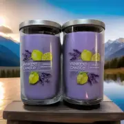 Yankee candle Lemon Lavender 14.25 Oz Single Wick Lot Of 2