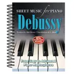 CLAUDE DEBUSSY: SHEET MUSIC FOR PIANO