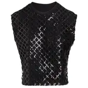 [Giambattista Valli] Jersey Sequins Tee