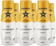 [sodastream] Rockstar Original Energy Drink No Sugar Drink Mix | For Soda Makers; turns 54 Litres of Fizzy Water into delicious Rockstar Original Energy Drink | Makes 216 Servings | 440ml, Pack of 6