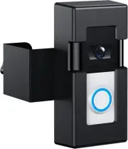 Anti Theft Doorbell Door Mount for Ring, No Drill Adjustable Door Camera Holder