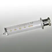 Syringe Glass 50ml Refilling Cartridge Solvent Printer Ink Large Format Mimaki