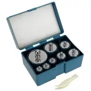 Bekith 8 Pack Calibration Weights 10g-1000g Gram Precision Steel Scale Calibr...