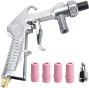 Wogoboo Sandblaster Kit Abrasive Sand Blasting Gun Spray Gun Rust Remove with Ai