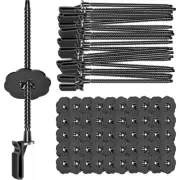 Solar Panel 60 Sets Wire Mesh Secure Clips Pigeon Wire Proofing Bird Protection