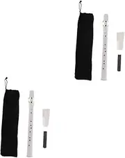 Abaodam 2 Sets Beginner's Choice Mini Saxophone Compact and Easy Ideal for Travelers
