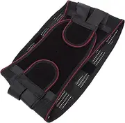 Ipetboom Sports Waist Trainer Belt for Women Breathable Back Support for Fitness Postpartum Durable Comfortable Waist Band Present for Slimming Enthusiasts Black