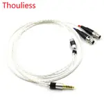 THOULIESS 152 芯鍍銀耳機耳機升級線適用於 AUDEZE LCD-3 LCD3 LCD-2 LCD2 LCD
