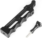 Sports Camera Aluminum Alloy Handle Single Handheld Selfie Holder Black Premium and Durable New Replacement Parts for Gopro11/10