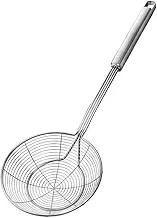 Zerodeko Fried Food Strainer Spoon Stainless Steel Strainer Spoon Pasta Colander Handheld