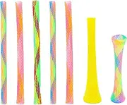 Cat Spring Toys, 30 Packs Cat Tube Spring Toy Interactive Cat Toy for Indoor Cats, Plastic Spring Coils Attract Cats to Swat, Bite, Hunt(Random Color) (30 Packs)