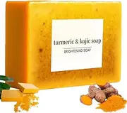Turmeric Kojic Acid Cleansing Soap, Turmeric Soap Bar for Face & Body, Turmeric Kojic Acid Soap Bar, Tumeric Soap, Kojic Acid and Turmeric Cleansing Pads, Kojic Acid and Turmeric Soap (1)