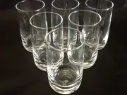 6 New 4 oz Shot Glasses Glass Barware Shots Whiskey Tequila Vodka Rum Half Dozen