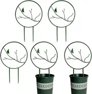 [Generic] Trellis for Potted Plants Indoor - Tomato Cage Tall Plant Stakes Garden Trellis,Small Houseplant Trellis Vine Supports Tomato Cage Tall Plant Stakes for Tomato, Ivy,