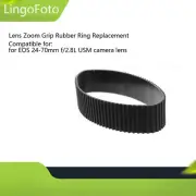 Lens Zoom Grip Rubber Ring Replacement for EOS 24-70mm f/2.8L USM Camera Lens