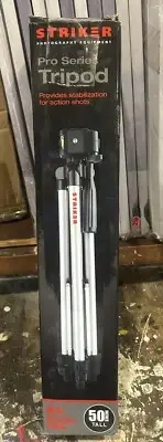 Striker Pro Series Tripod Designed For Camcorders And DSLRs