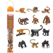 Safari Ltd Monkeys & Apes TOOB® Miniature Toy Figurine Set for Kids
