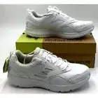 Men’s Athletic Shoes SKECHERS Go Run-up Time Consistent - 220085 WHITE SZ-14