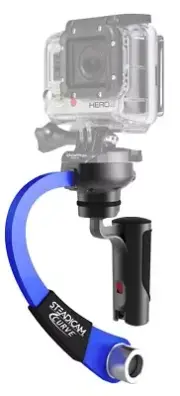Steadicam CURVE-BL Video Stabilizer for GoPro Cameras - Blue