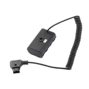 2X( Adapter Cable for D-Tap Connector to NP-F Dummy Battery for NP F550 F570 8)