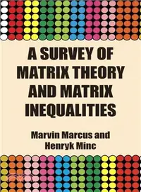 在飛比找三民網路書店優惠-A Survey of Matrix Theory and 