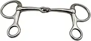 Horse Bit Horse Riding Snaffle All Purpose Stainless Steel Mouth Piece、Outdoor Sport