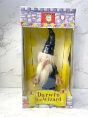 Darwin Wizard Marionette Puppet 1990's BOZART Daniel Oates in NEW Box