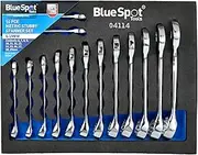 Blue Spot Tools 14PCE Metric Stubby Spanner in Eva Foam (6-19MM)