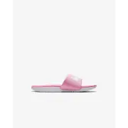 Nike Boy's Grade School Kawa Slides PINK | WHITE SZ 7