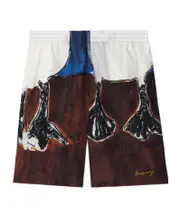 Burberry Swan Deck Bermuda Shorts S,XL,L,M Black