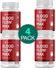 4-PACK-Blood Flow Max Capsules-Blood Flow Max Daily High Drive Support (60 Caps)
