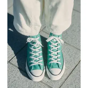 KNS日本限定 | Converse All Star J 夏日清新綠 高筒帆布鞋 Tiffany綠