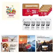 5-Yrs Free Data Recovery] 32GB 5-Pack Micro SD Card, 4K Camera Pro, UHD Video...