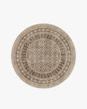 185' Round | Machine Washable Runner Rug | Kid & Pet Friendly | Indoor Rug | Cyrus Rose Gold Rug | Ruggable