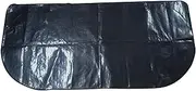 Fireplace Safety Rug - Heat Resistant Hearth Mat, Fireplace Hearth Area Rug | Silicone Hearth Rug Front Round Floor Protector, Protective Hearth Rug for Fireplaces Wood Stoves and Chimneys