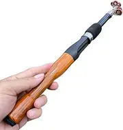 LLEIIshen Mini Telescopic Spinning Casting Travel Rod 1.3/1.6/1.8M Vara De Pesca Carp Feeder Pole/1331
