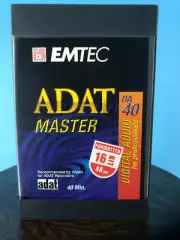 Emtec ADAT4016BIT - ADAT 40 Minute 16 BIT Formatted Digital Audio Tape *20 Pack