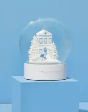 WEDGWOOD 2023 CHRISTMAS SNOW GLOBE 1066737 NEW IN BOX