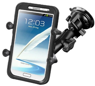 RAM Mount Aluminum Universal X-Grip IV Locking Suction Cup Mount