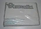 Vintage NOS Wamsutta Twin Flat Sheet White Ultracale Thread 180 Count