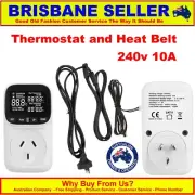 Home Brew Heat Pad fermenter Beer Heat brewing Fermentation Thermostat NEW