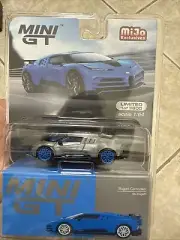 Mini GT Bugatti Centodieci Blu Bugatti LHD MGT00586 1/64 CHASE