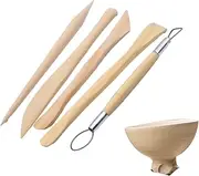 Clay Sculpting Tools | Ceramic Tools - Air Dry Clay Tool Set, Wooden Handle Pottery Tools, Ceramic Tools for Carving, Home School, Beginners, Professionals