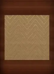 Yellow Transitional Hand Hooked Stripes Chevrons Zig Zags Area Rug Striped DV4
